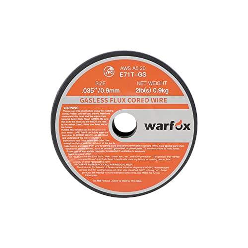 Gasless Mig Wire,Flux Core Mig Welding Wire Gasless 0.035'' 2Lbs E71T-Gs Mild Steel Mig Wire (0.035 Inch 2Lb) #TOP2