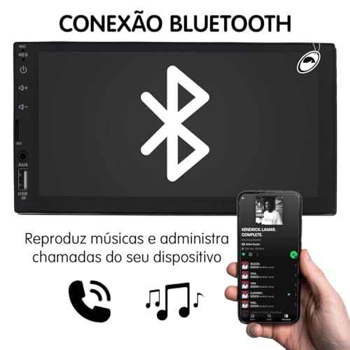 Multimídia 2 Din 7'' Polegadas Corsa G1 Hatch Sedan Classic + Câmera de Ré