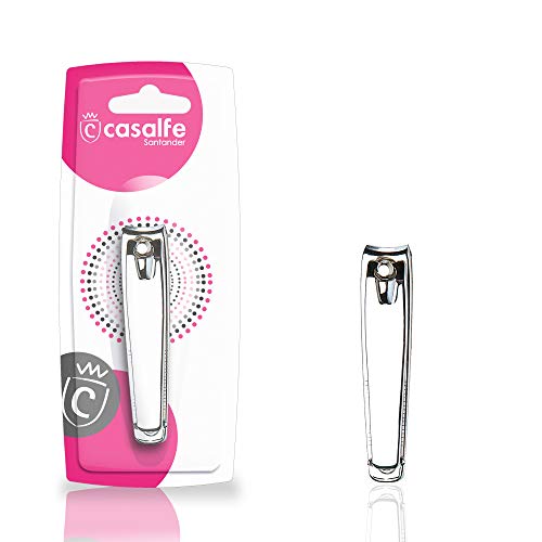 Casalfe Cortaúñas acero inoxidable con lima incluida, 1