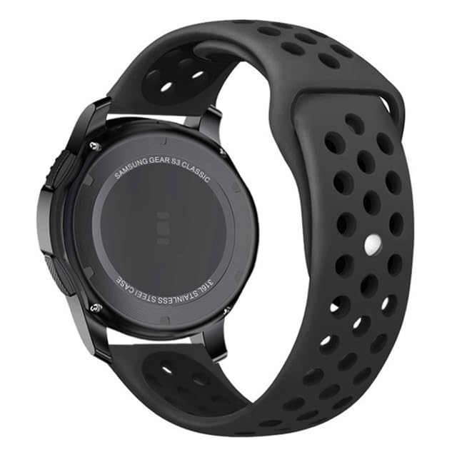 Bracelet silicone Huawei Watch GT 5 46mm anti-transpiration pour remplacer votre bracelet