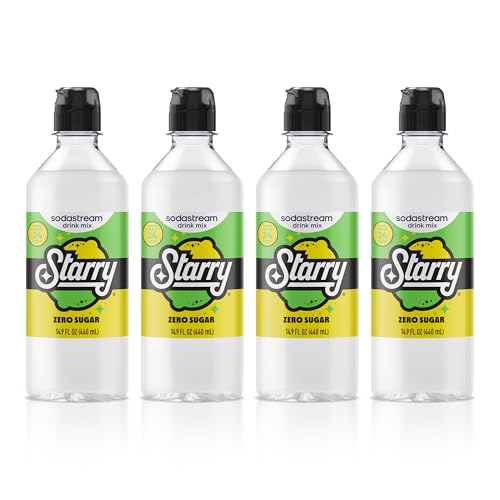 SodaStream® Starry Zero® New Pour Bottles Beverage Mix 14.9 Fl Oz (Pack of 4)