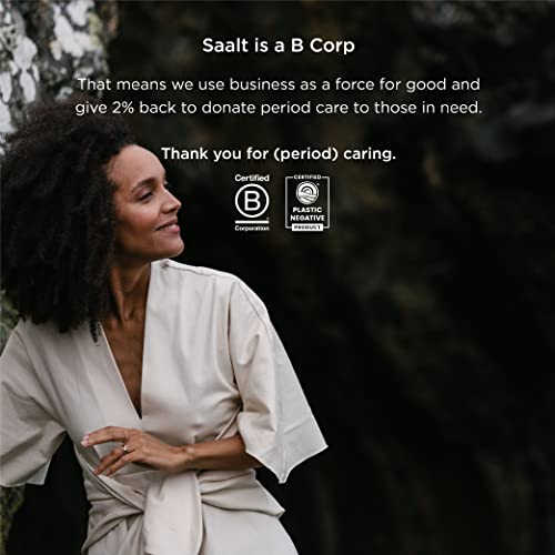 Saalt Twin Pack - Reusable Medical-Grade Silicone Period Cup - Wear for 12 Hours - Saalt Soft & Original firmness (Small) - Thumbnail 7