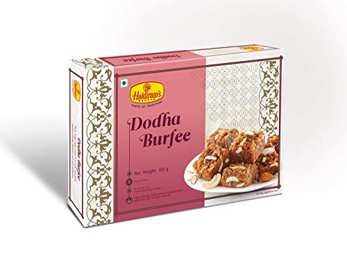 Haldiram's Nagpur Dodha Burfee, 500 Gram