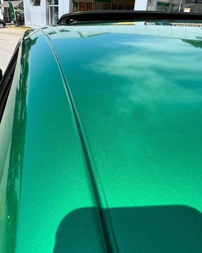 Vinil Plotagem Alltak Ultra Green Metallic 68cm x 1m