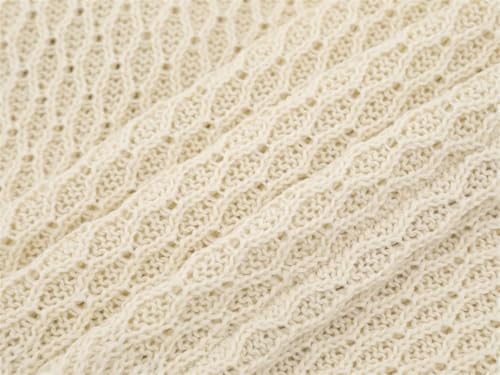 Men’S Solid Color Knitted Pullover Sweater Simple Loose Crew Neck Long Sleeve Casual Autumn Winter Top 7