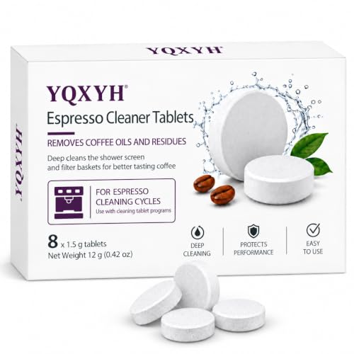 YQXYH Espresso Machine Cleaning Tablets, 8 Count...