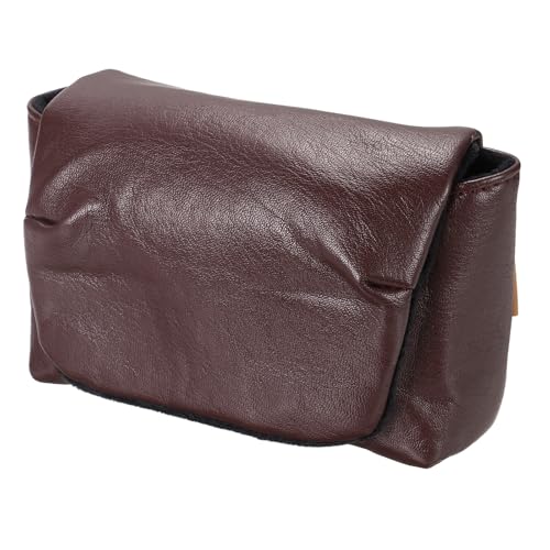 Bolsa de cámara digital en poliuretano Burgundy de 4.3x2 pulgadas