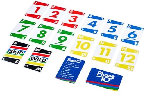 Mattel Games Phase 10 Card Game for Families, Adults and Kids, Challenging & Exciting Rummy-Style Play - 5