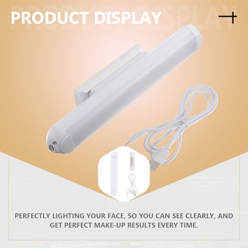 Luz LED para espejo portátil que elimina la mala iluminación al aplicar maquillaje 4