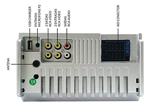 Central Multimídia Nissan Kicks Esp. Android E Ios Black Piano