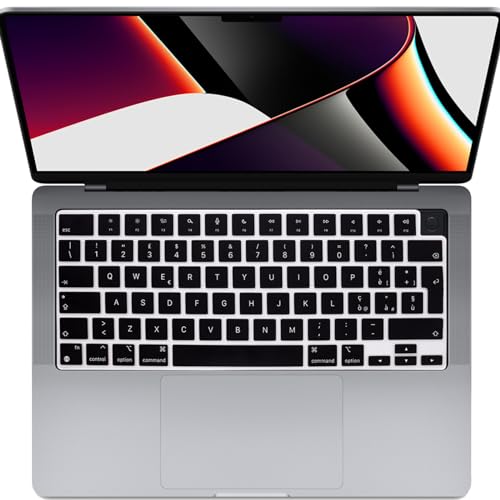 Protector de teclado silicona HRH italiano para MacBook miniatura 2