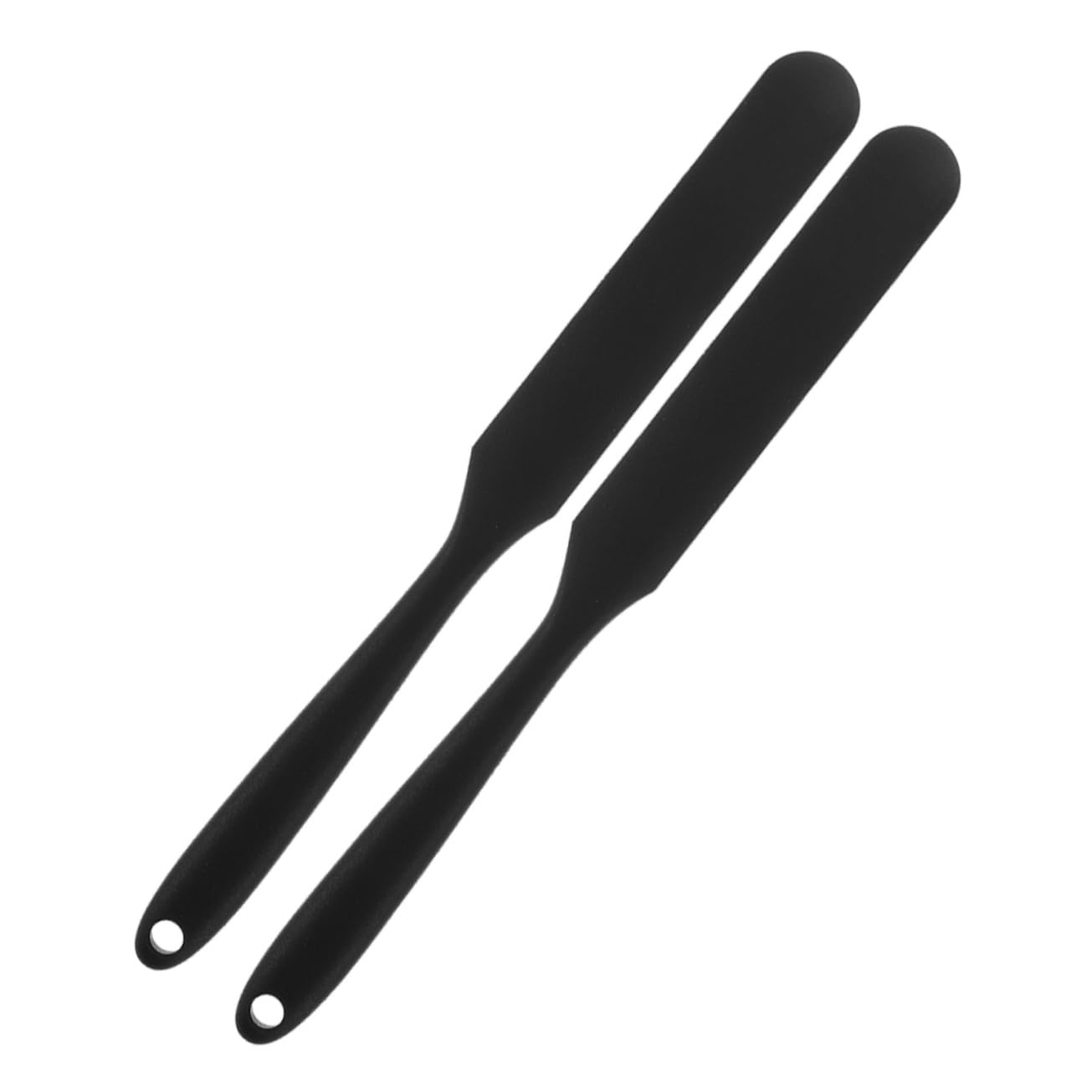 2pcs Non Stick Waxing Applicator Sticks Reusable Silicone Scraper for Body Eyebrow Waxing Versatile Hair Removal Tool for Smooth Skin Durable Wide Coverage Spatula