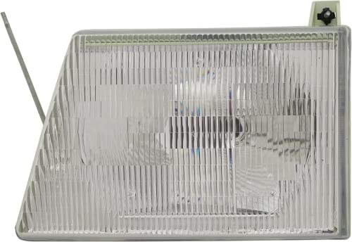 Evan Fischer Driver Side Headlight Compatible with 1997-2002 Ford E-150 Econoline & 1997-1998 Ford E-350 Econoline - FO2502153