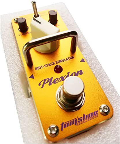 Tom’sline Engineering Pédale d’effet de distorsion PLEXION APN-3 Classic British Style Recreation de 70-80’s Marshall… - Les Beatles, Paul McCartney, John Lennon, RIngo Starr, George Harrison Tom'sline Engineering Pédale d'effet de distorsion PLEXION APN-3 Classic British Style Recreation de 70-80's Marshall…