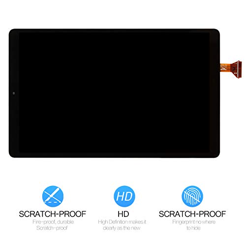 For Samsung Galaxy Tab 2019 Screen Replacement T510 Lcd Screen Replacement 10 Inch Lcd Display Sm-T515 Touch Digitizer Compatible With Model Sm-T510 Assembly Repair Parts Kits(Black) #TOP2