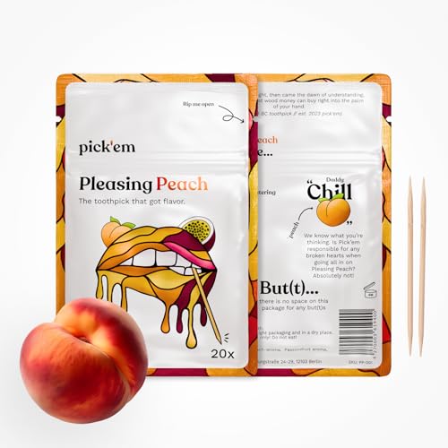 Pick'em Flavoured Toothpicks Combi Pack [3 For The Price Of 2] - 60X Flavoured Toothpicks - The Lifestyle Alternative To Chewing Gum (All Our 3 Og Flavours) - Toothpicks With Flavour - Toothpicks - 3