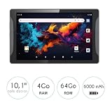 Logicom - Tablet Tab Stand Pro 2 - ekran HD 10,1" - Wbudowana obsługa - 64 GB - Android 13 - Bateria 6000 mAh - Bluetooth 5.0 - Szary