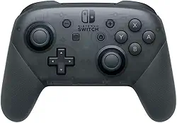 Nintendo, Controle Nintendo Switch, Pro, Sem Fio, Vibração HD, Controle de Movimento, Funcionalidade Amiibo Embutida, Cinza
