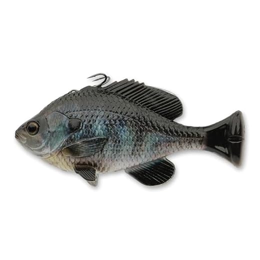 Savage Gear 3D Pulse Tail Bluegill Line Thru 5 1/2" (Light Gill) 3411,One Size