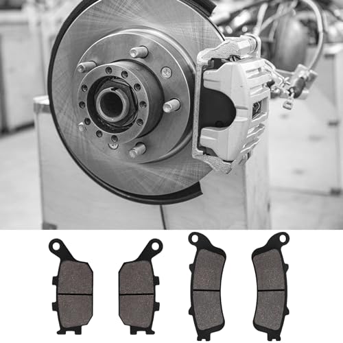 SOLLON Pastilhas de freio dianteiras e traseiras para Kawasaki EN650 EN 650 Vulcan S 2015 2016 2017