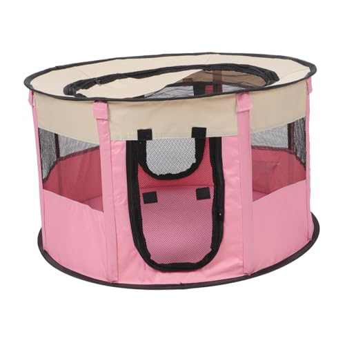 VANZACK Pet Tent Secure Enclosure Indoor Puppy Playpen Dog Play Pen Indoors Portable Folding Pet Tent Safe for Breeding Activities