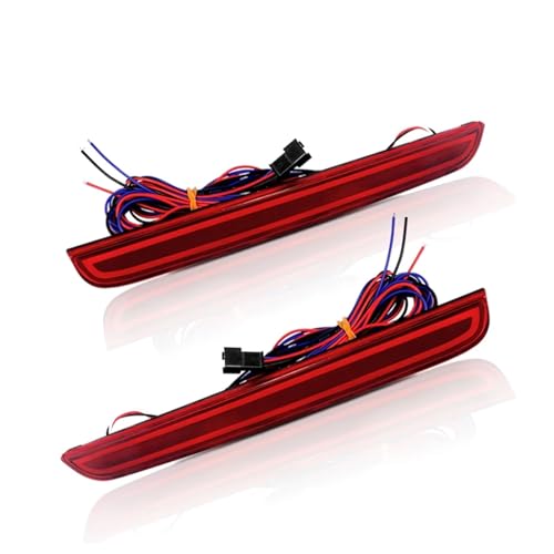 Réflecteur pare-chocs arrière Dodge Challenger feux de position latéraux avec lentille rouge
