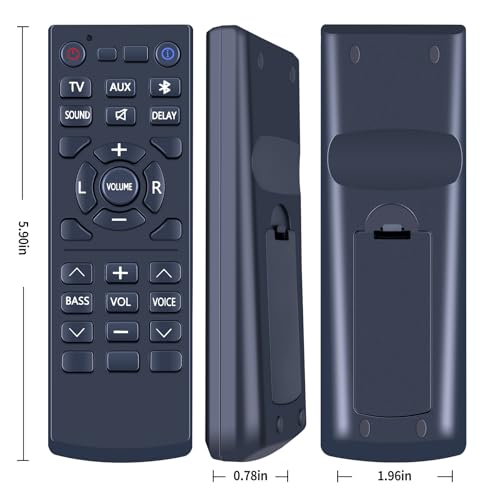 Télécommande Polk Magnifi Mini AX perdue solution de rechange 300410-01-00-101