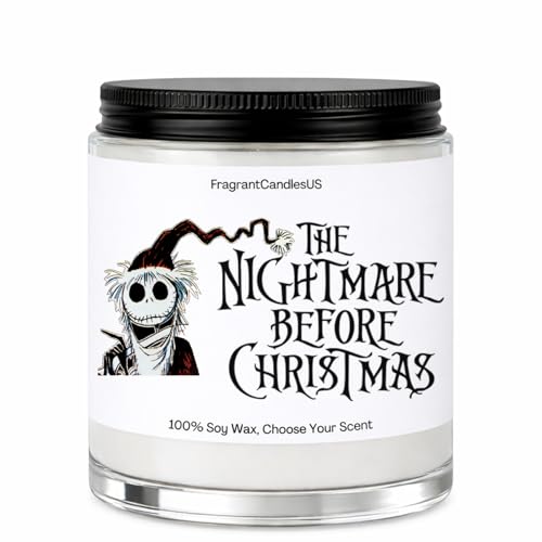 Nightmare Before Christmas Inspired Candle – Fall...