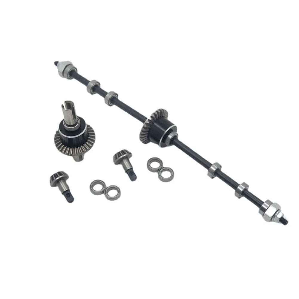 Boîte De Vitesses D'Essieu Arrière DollaTek Pour WLtoys 12428/12423 - Pièce De Mise à Niveau Pour Voiture RC