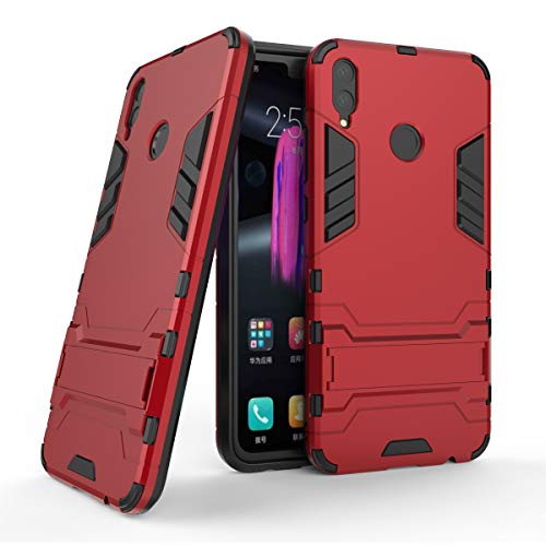 Cocomii Kickstand Armor Huawei Honor 8X/Honor View 10 Lite Case, Slim Thin Matte Vertical & Horizontal Kickstand Drop Protection Bumper Cover Compatible with Huawei Honor 8X/Honor View 10 Lite (Red)