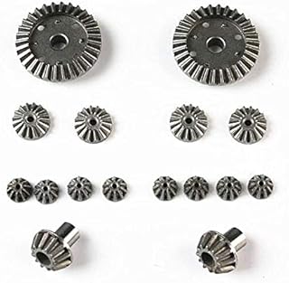 Accessories Huckus 12428 12423 12628 FY-03 RC Car Spare Parts Metal Upgrade 0091 0133 Front Rear Differential Gear Set - (Color: 10 Set)