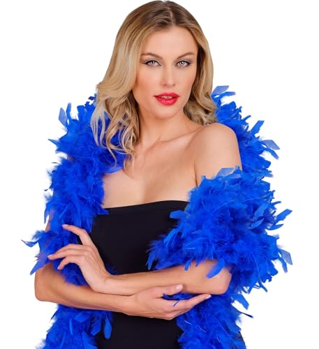 TrendandStylez Federboa 180cm in 30 Farben | Kostüm Accessoire für Damen | Federschal für Karneval, Fasching, 20er Jahre Party & JGA | Perfekt für...