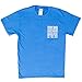 The Office Michael Scott's Fun Run Race Blue T-Shirt Tee, Large