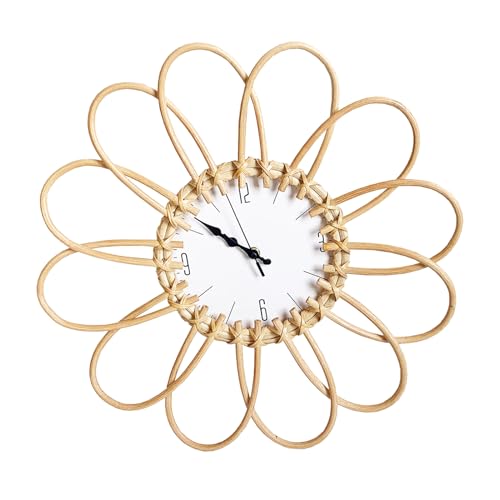 Horloge murale Boho pour une atmosphère chaleureuse dans la chambre ou la cuisine