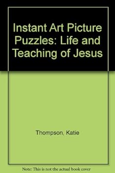 Paperback Instant Art: Picture Puzzles: The Life and Teaching of Jesus Book