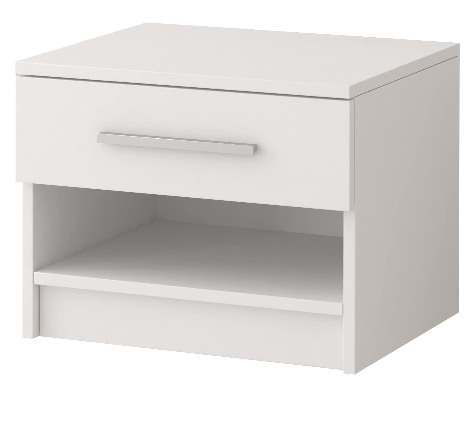 Fabryka Mebli Idźczak Schlafzimmer-Set Komplett - Astral Bettgestell - Kleiderschrank mit Spiegel, Nachttisch, Kommode- Innovativ, Stilvoll, Modern