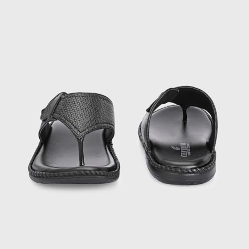 Image of Centrino Sandal for Men | Casual Open Toe Slippers /Flip Flop /Slides Anti Slip on for Men's | Modern slipper Look with Straps | Comfortable Casual look sandal for Men's (9511)