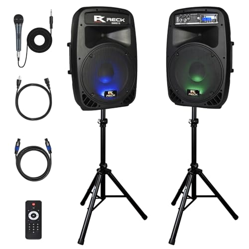 PRORECK Dance 12 Portable 12-Inch 1000 Watts 2-Way...