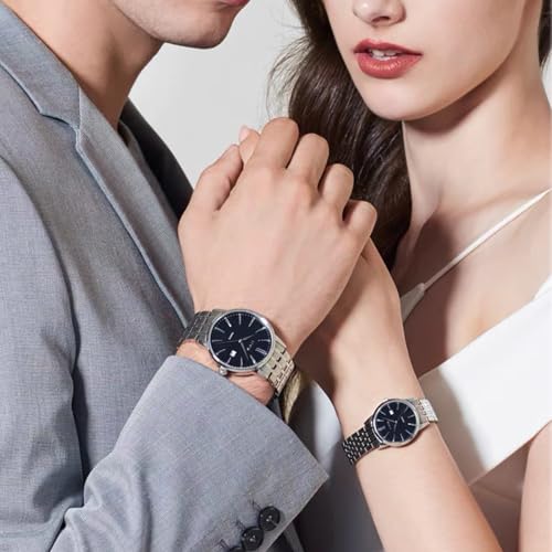 Niziruoup Watch Strap Stainless Steel Watch Band Curved End 14mm 16mm 18mm 19mm 21mm 20mm 22mm 23mm 24mm Watchband Premium Metal Watch Bracelet Universal Replacement Band Strap for Men Women