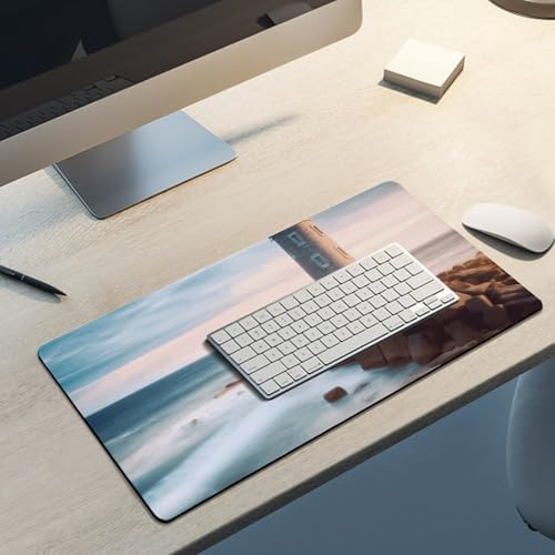 Tapis d'écriture pour bureau et maison grand format avec éclairage LED