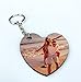 Produktbild Saphir Design Schlüsselanhänger personalisiert Foto beidseitig MDF/HDF Herz 6,2x5,6cm | personalisierter Schlüsselanhänger mit Bild 2 Motive möglich | Fotogeschenke personalisierte Geschenke mit Foto