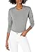 Produktbild Majestic Filatures Damen French Terry Long Sleeve Boxy Crew T-Shirt, 028-Heather Grey, 34