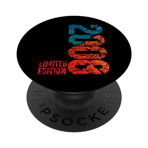 15 cumpleaños niño niña 15 años 2008 divertido regalo PopSockets PopGrip Intercambiable