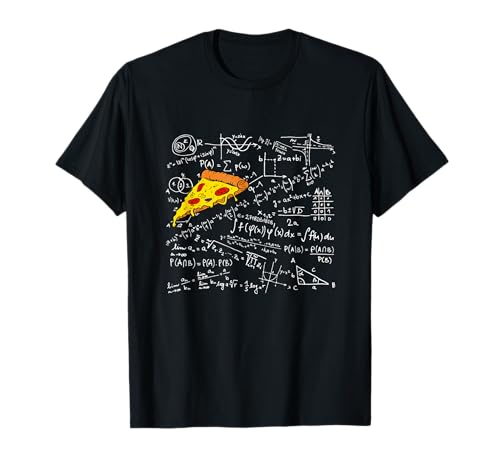 Mathematik für Pizza-Liebhaber Pizzastück Pizza Mathe Lustig T-Shirt