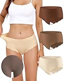 LEVAO Camel Proof Seamless Underwear No Panty Lines No Show Womens Active Underwear Breathable for Leggings Workout Yoga