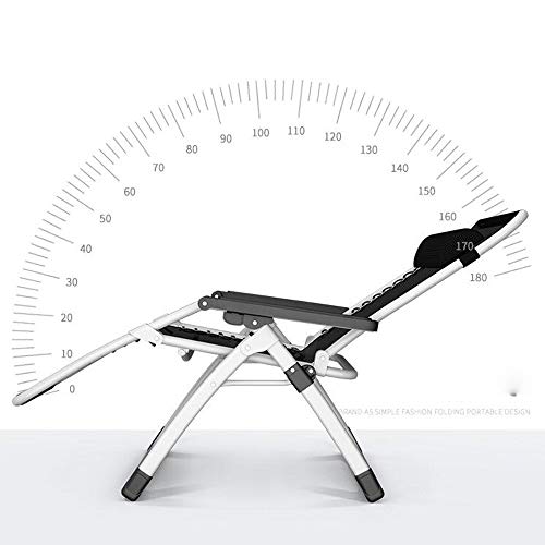 Pliable et facile à transporter rembourré fauteuil ergonomique de balcon