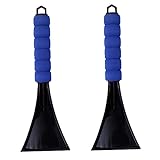 INOOMP 6 STK Auto- -und Schnees Chaufel Eiskratzer Autoschrott Auto Winterbedarf Schnee Kratzen Auto Schneebürste Scheibenkratzer Für Und Schnee Rote Flagge Enteisung Werkzeug Abs