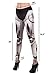 Bionic Robot Droid Costume Cosplay Leggings for Adults