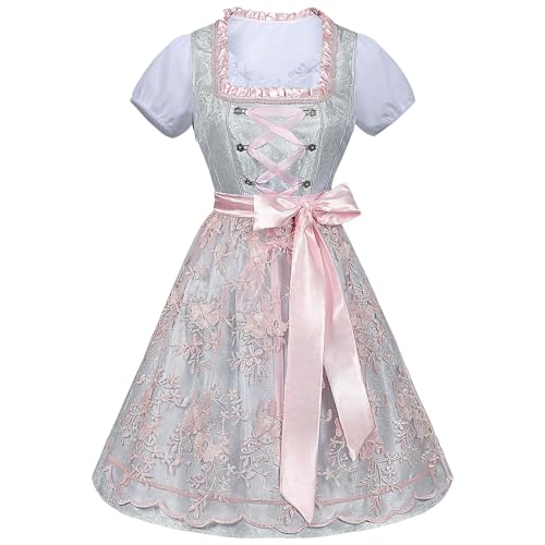 Robe dirndl midi élégante pour briller à la Fête de la Bière
