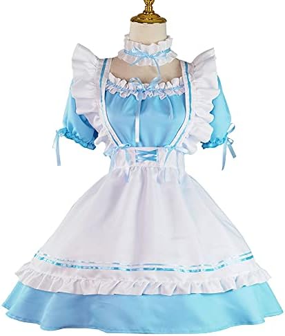 Amazon.co.jp: [ANONIE] メイド服 コスプレ仮装 初心者 セット